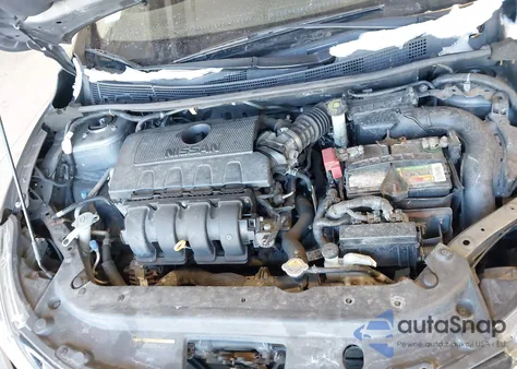 2017 Nissan Sentra S из США, поврежденный, VIN 3N1AB7AP7HY406560